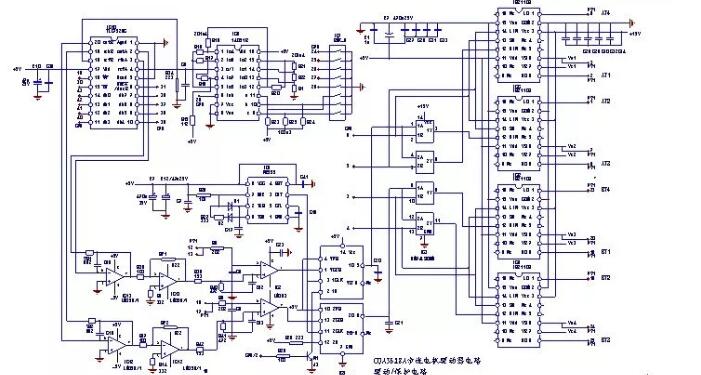 步進電機驅(qū)動器電路圖！